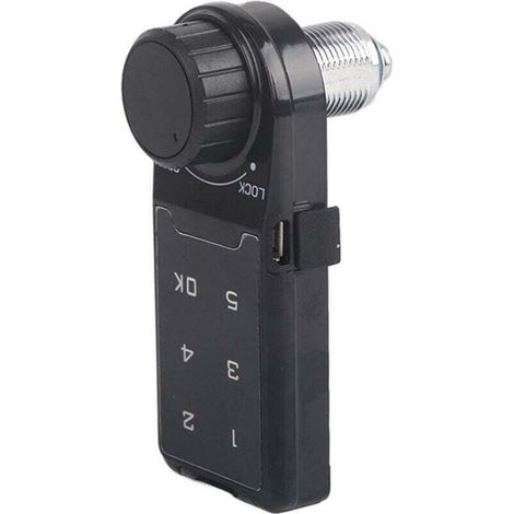 Serrure électrique à clavier tactile – Casier de sécurité numérique – Matériau ABS – Épaisseur installation 30mm – Pile bouton 3V non incluse