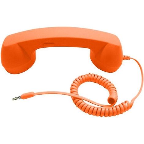 Cordon de cou pour téléphone avec micro externe, lanière rétro bleue, accessoire pour smartphone et streaming (1/5)