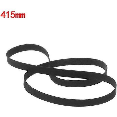 Courroie plate de 5 mm pour magnétophone à cassette, assortiment de courroies courantes pour enregistreur, pliée en deux 415 mm (1/4)