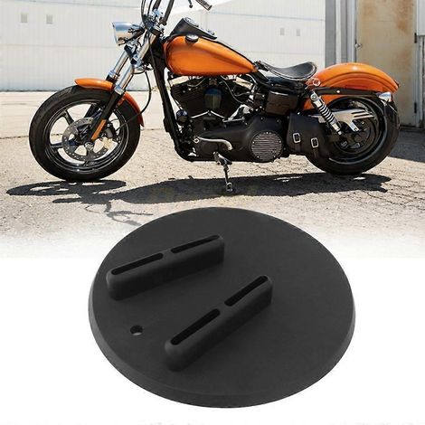 Béquille latérale de moto, support et plaque de base (1/4)