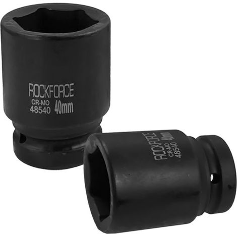 VASO DE IMPACTO 1'' 40mm Cr-Mo 6 puntas