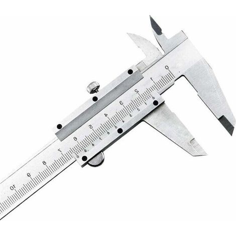Professionnel Pied à Coulisse Acier Inoxydable Caliper de 150mm Précision Digital en Acier inoxydable Outil Micromètre Vernier (1/4)