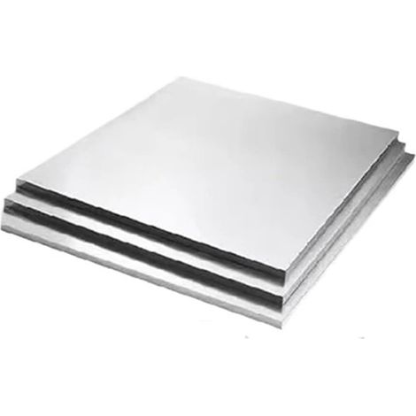 Plaque carrée en acier inoxydable 316L, 3 mm, 50 (1/3)