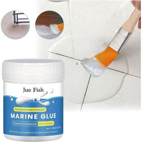 Adhésif imperméabilisant transparent pour salle de bain et extérieur, anti-fuite (1/5)