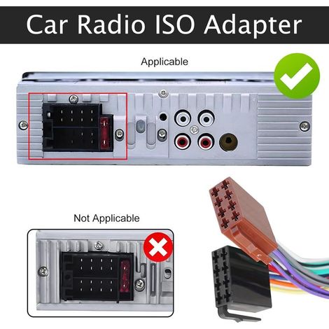 ISO 16-Pin Autoradioadapter für Citroën/Peugeot – Universalkabel mit 15/30-Anschluss zur Polaritätskorrektur und einfachen Installation (1/3)