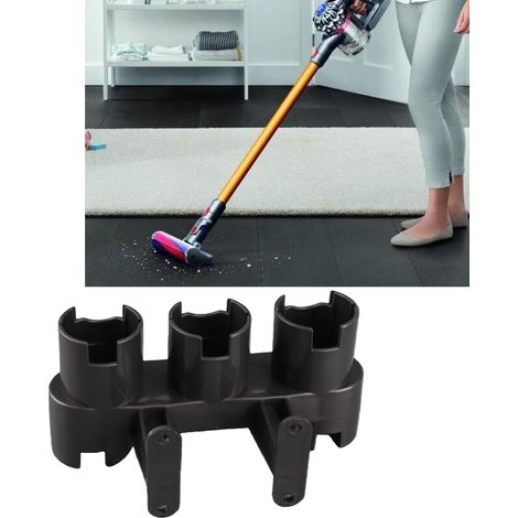 Zubehörhalter für Staubsauger – Wandbefestigungsteile – Kompatibel mit V7 V8 V10 V11 Staubsaugerdüsen – Robustes ABS (120 g, 4 Stück) (1/5)