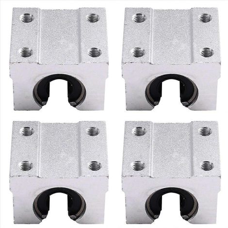 4 roulements de chariot SBR10UU pour rail de support linéaire SBR10, routeur CNC (1/5)
