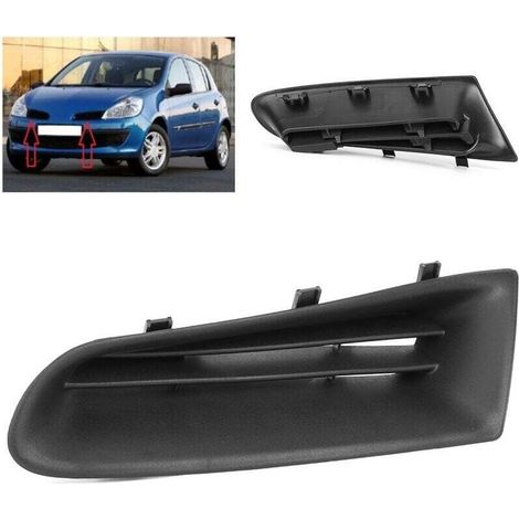 Linker Frontstoßstangengrill für Renault Clio MK3 2005–2009 – ABS-Material – Kratz- und staubgeschützt – 7701208684 (1/5)