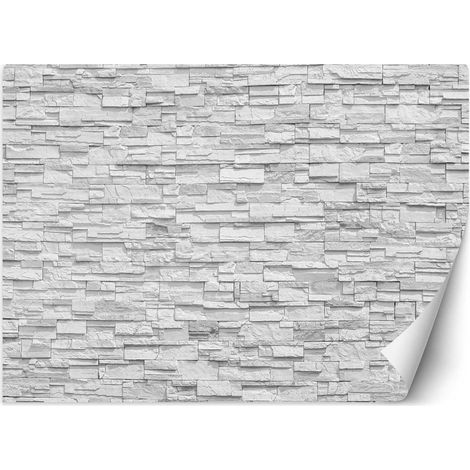 Carta Da Parati, Muro di pietra bianca muro - 350x245 (1/5)