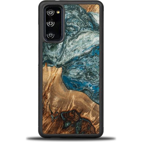 Custodia esclusiva Bewood per Samsung Galaxy S20 FE - Pianeti - Terra (1/5)
