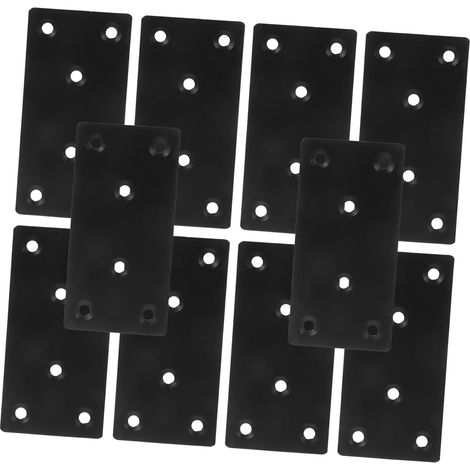 plate en acier inoxydable support droit pour meubles (1/5)