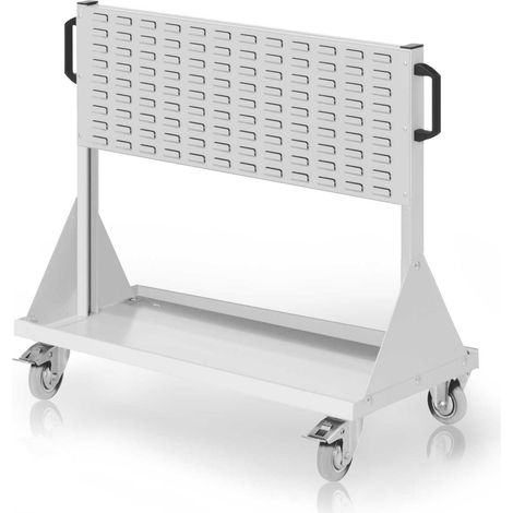 Kappes RasterMobil® Größe 2 - 1000x890x500mm - 2x Schlitzplatten - lichtgrau