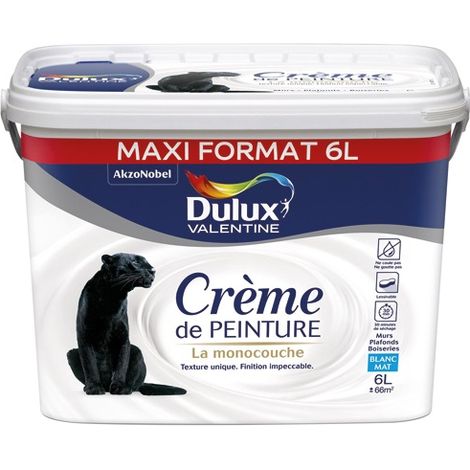 Valentine Crema de Pintura Mate 6l - Dulux Valentine