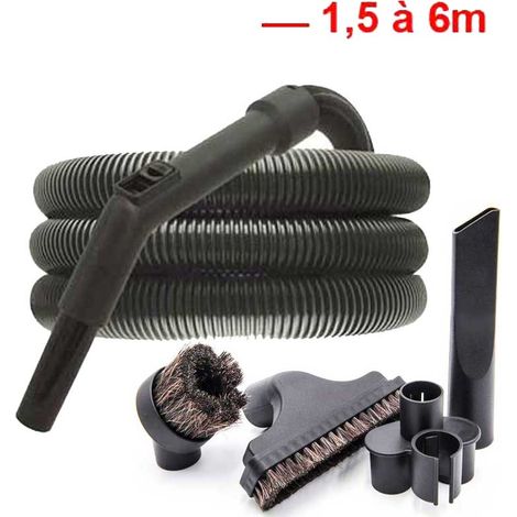 Set cuisine extensible noir - longueur au choix (jusqu'à 6 et 8 m) - 1,50 à 6m