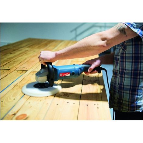 Levigatrice angolare lucidatrice 180 mm Silverline carrozzeria lavoro 1500W giro lento (1/5)