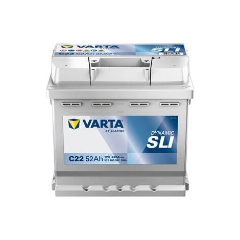 BATTERIA AUTO VARTA BLUE C22 (52AH)   470A