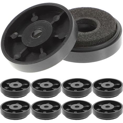 Packung mit 10 runden Lautsprecherfüßen zur Isolation für Hi-Fi-Lautsprecher – 2,9 x 2,9 cm (1/3)