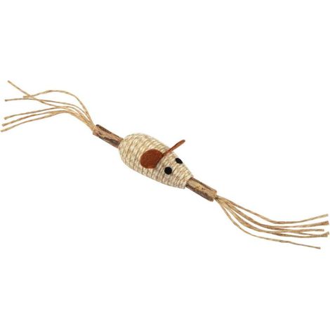 Jouet Souris pour Chat "Matatabi" 12cm Naturel (1/5)