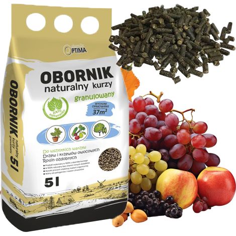 Fertilizante granulado de estiércol de gallina natural 5L (1/5)