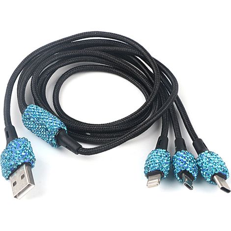 Marteau diamanté pour voiture, chargeur double USB, perceuse, allume-cigare, chargeur USB pour marteau diamanté (1/5)