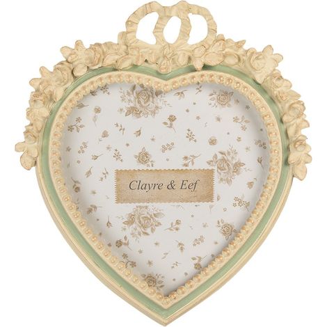 Cadre photo 10x15 cm en plastique beige pour décoration intérieure - 16 x 3 x 18 cm - PANGIVO (1/2)