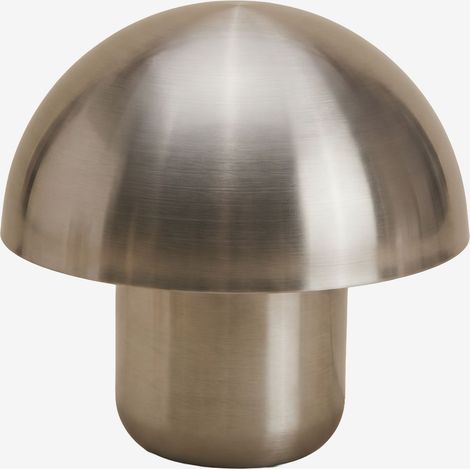 SKLUM Zyora Tischlampe ↑30 cm aus Eisen Gebürstetes Grau (1/5)