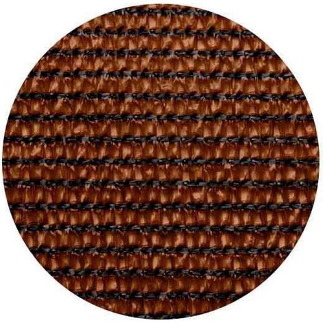 edm Rullo di tessuto di privacy marrone 2m x 50m (1/3)