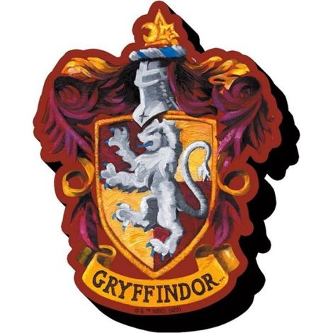 Magnet Gryffindor Crest - En Métal Émaillé - Pour Réfrigérateur Porte ou Surface Lisse - Lot de 1