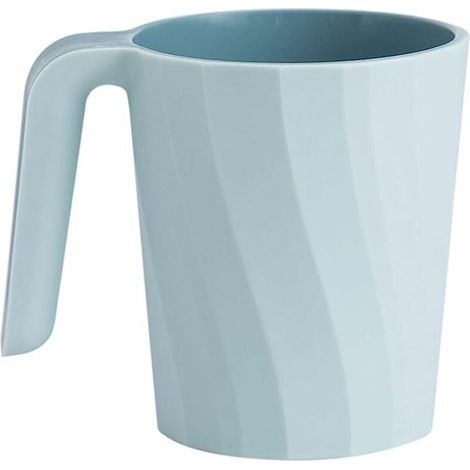 Gobelet de lavage en plastique antidérapant (bleu clair)-Fei Yu