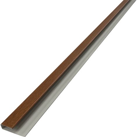 Coulisse ou couvre-joint en aluminium pour sous-face - 2 m - CD28 - ALUHOME