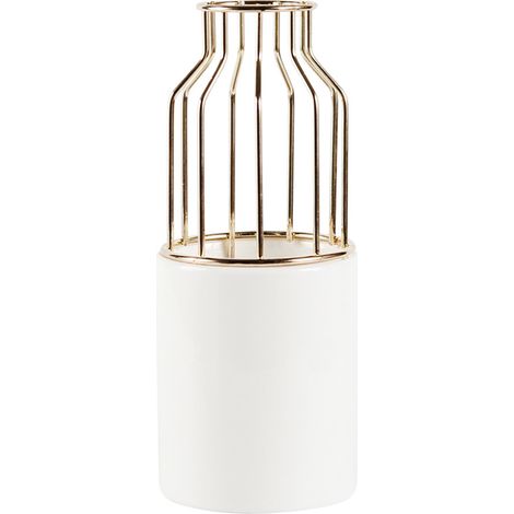 Pot de fleurs décoratif en fer forgé pour plantes succulentes, vase en fer forgé, ornement pour la maison (1/5)