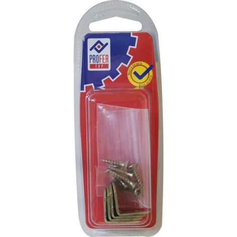 ANGOLO RINFORZO BICRO BL 4 PZS - 20X20 MM
