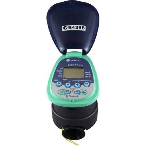Programmateur d'irrigation Galcon 7101 BT avec vanne 1", Bluetooth – Contrôle par application, IP68  Offre exclusive