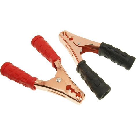 CONNETTORE COCCODRILLO 200A ROSSO LUNGHEZZA 150MM - SS 0159 CZE