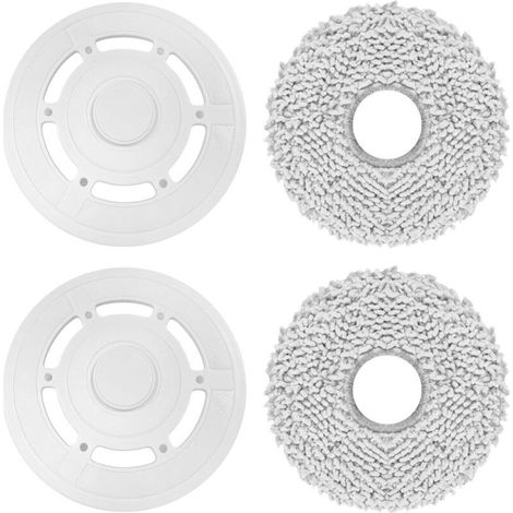 Lingettes avec plaques de rechange pour robot aspirateur Ecovacs Deebot T20 Omni / T20e Omni (1/4)
