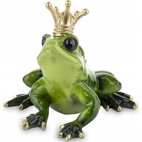 Froschkönig-Figur, Froschkönig mit Krone, König (1/5)