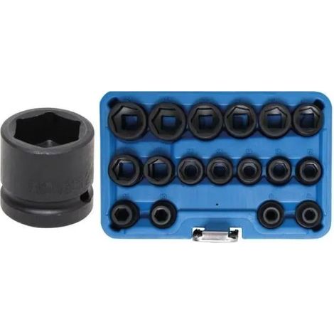Chiavi e bussole BGS Technic 9286 17 pezzi acciaio cromo molibdeno