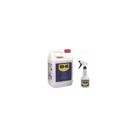Lubricante en spray WD-40 5 litros desbloquea piezas oxidadas y congeladas