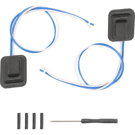 2 boutons de porte poignée extérieure compatible avec 2016-2018 82651D3710 boutons de porte 82661D3710 (1/5)