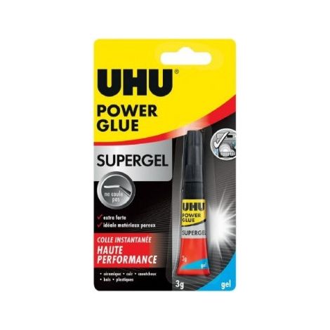 Pegamento Power Glue Gel 3g - Uhu