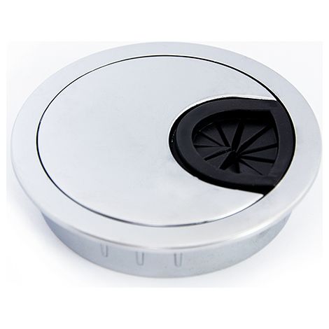 Passacavo in metallo alluminio da 60 mm SANS MARQUE