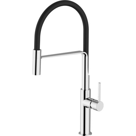 TEOREMA RUBINETTERIA Serie Kitchen Program Miscelatore Monocomando Lavello Con Doccia Orientabile