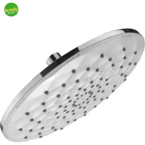 Soffione doccia Flower tondo, Ø 22,5 cm, monogetto, attacco 1/2", ABS cromato AMBRA WATER (1/2)