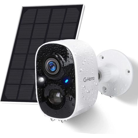 Kabellose WLAN-Überwachungskamera für den Außenbereich mit Akku, 1080P-IP-Kamera für den Innenbereich mit Farbnachtsicht, Zweiwege-Audio, PIR-Bewegungserkennung, Sirene, KI-Erkennung, IP65..DEBUNS (1/5)