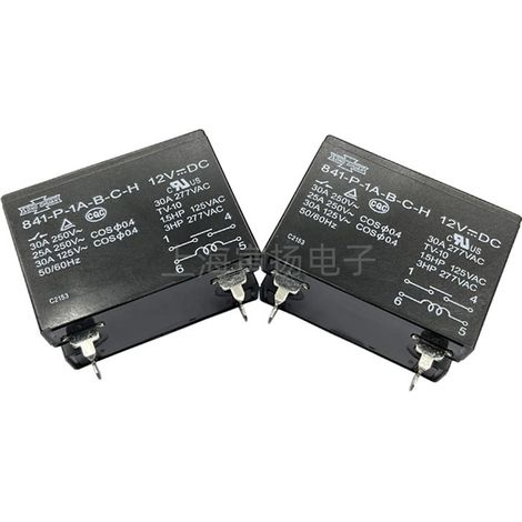 Matsukawa 841-P-1A-CH 12V DC 25A High Power Relay (Original Taiwanese) 841-P-1A-BCH