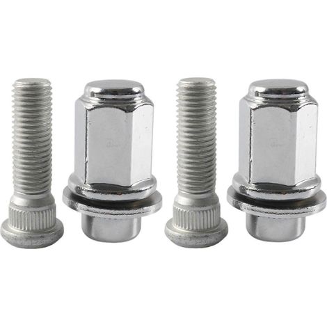 Jeu de 4 écrous de roue, accessoires automobiles 90942-01058 pour Toyota Lexus (1/5)