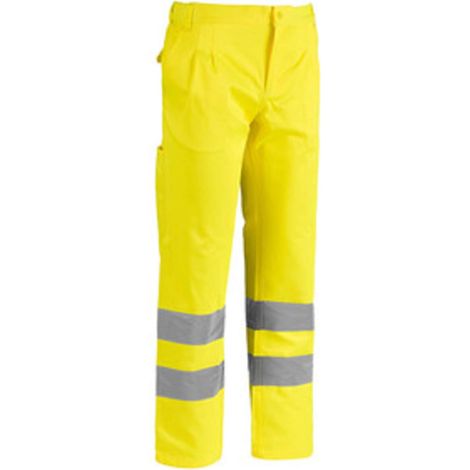 PANTALONE ALTA VISIBILIT GIALLO TG. XXL