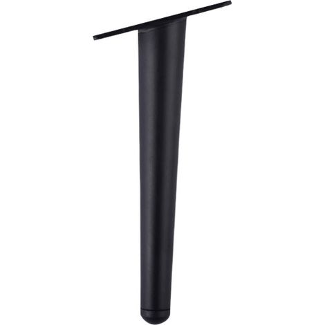 Sofabeine, TV-Ständerbeine, Couchtischbeine und Sideboardbeine – 4 Metallbeine, schwarze Farbe, 15 cm hoch, robust. (1/3)