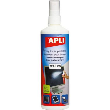 Spray nettoyant pour les écrans - 250ml - Apli