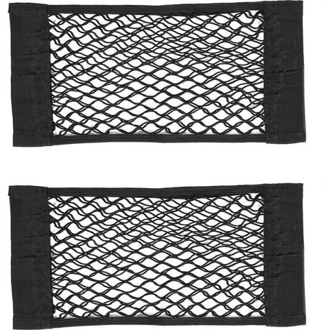 2er Set Kofferraumnetz mit Klettverschluss, elastisch, für Auto, LKW, SUV (1/5)